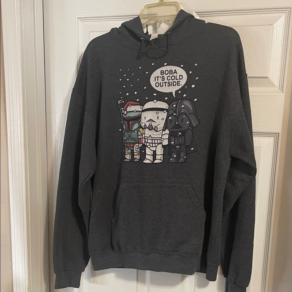 Unisex Star Wars Graphic Hoodie - Boba, it’s cold outside.